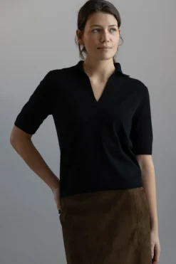 Genser - Silk Blend S/S Polo