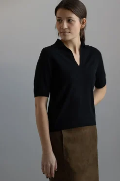 Genser - Silk Blend S/S Polo