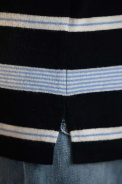 Genser - Striped Rugby Midnight Kombo