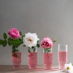 Glass - Ripple Long Drink 4pk Clear