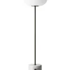 Gulvlampe - JWDA White Marble/Bronzed Brass
