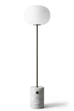 Gulvlampe - JWDA White Marble/Bronzed Brass