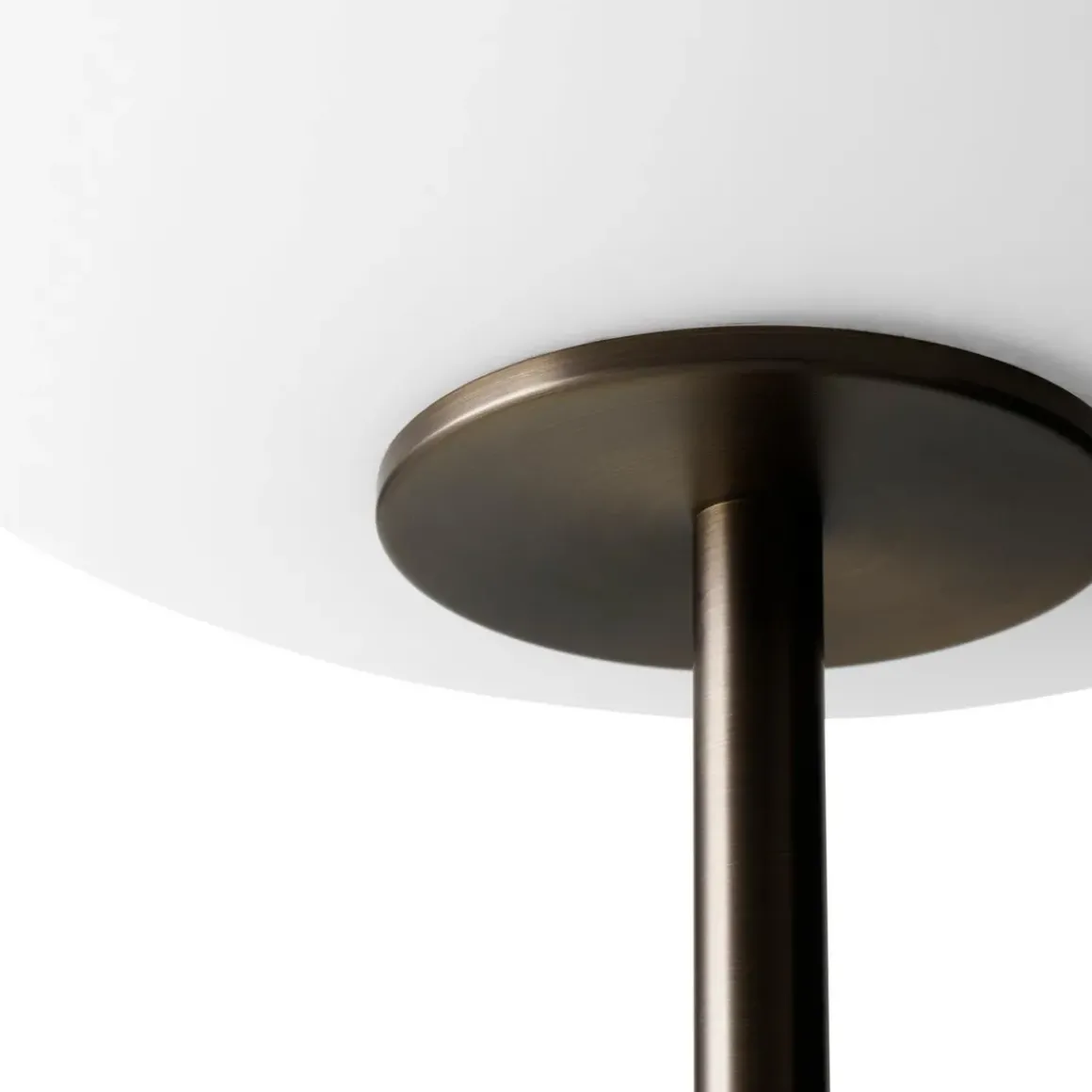 Gulvlampe - JWDA White Marble/Bronzed Brass