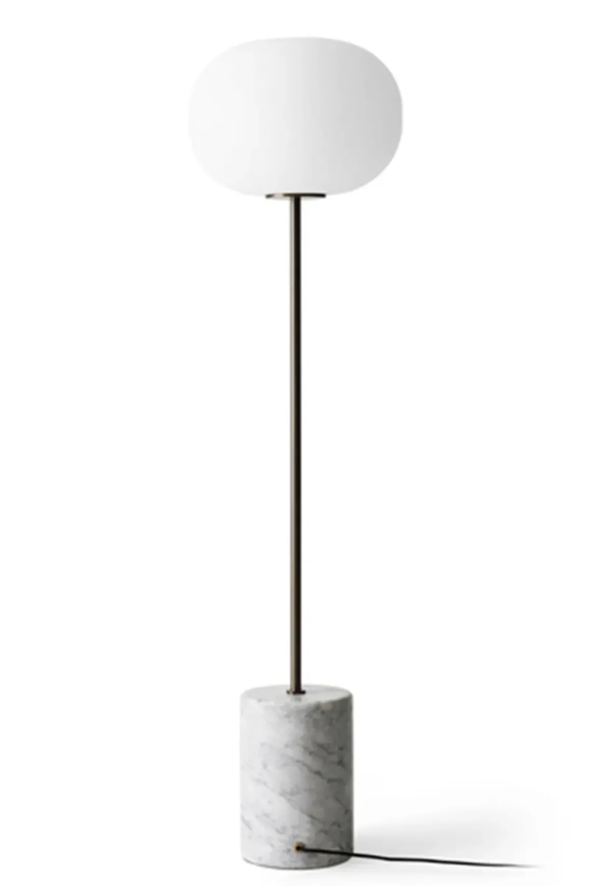 Gulvlampe - JWDA White Marble/Bronzed Brass