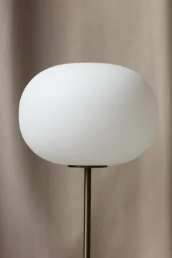 Gulvlampe - JWDA White Marble/Bronzed Brass