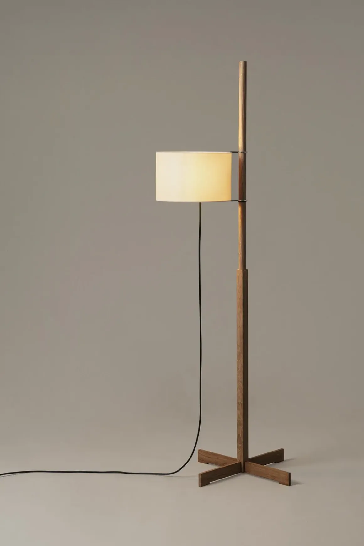 Gulvlampe - TMM Natural Oak White Parchment