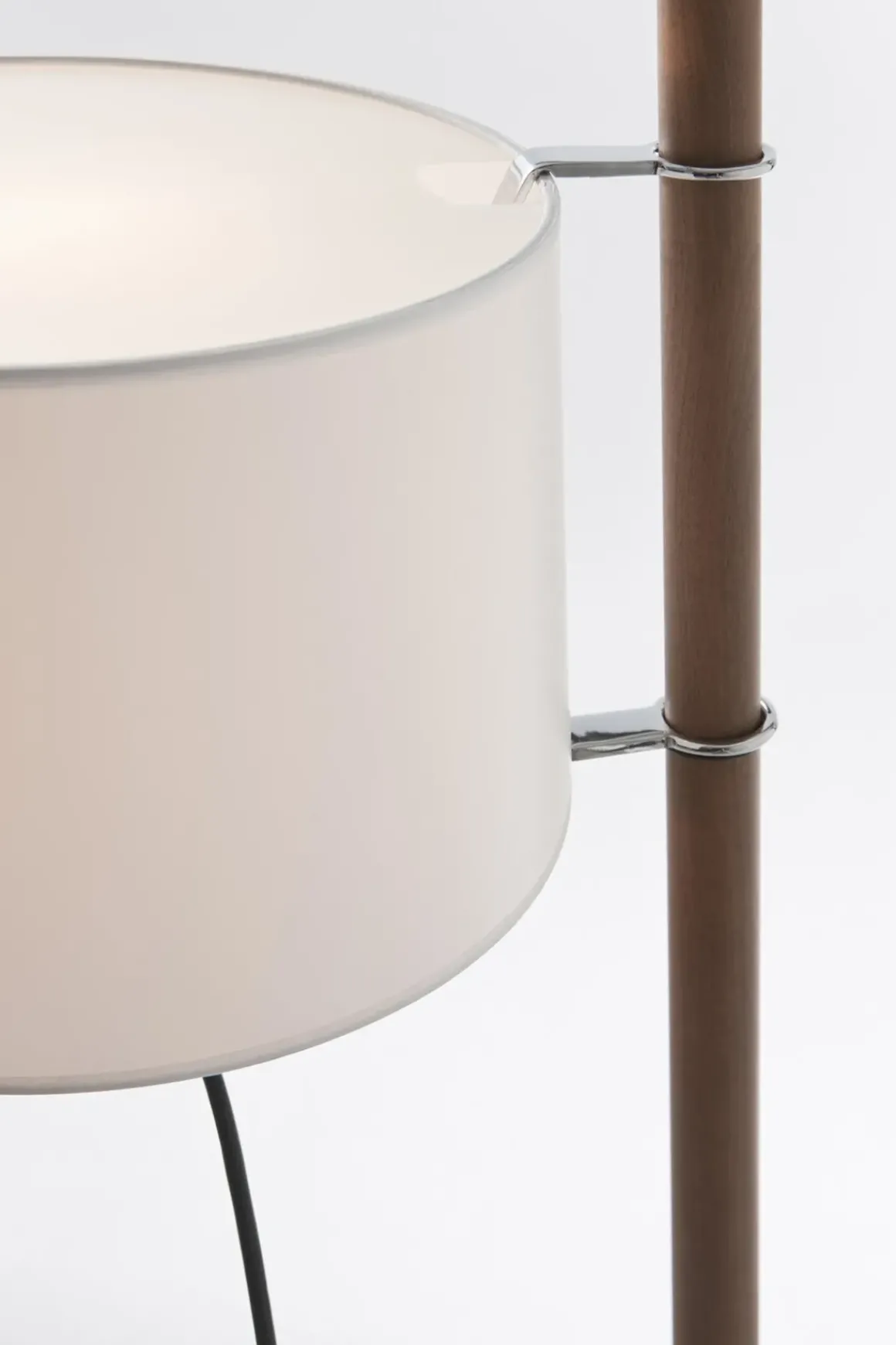 Gulvlampe - TMM Natural Oak White Parchment