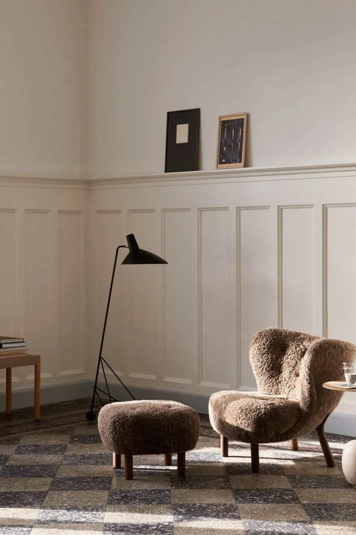 Gulvlampe - Tripod HM8 Black