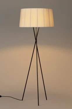 Gulvlampe - Tripode G5 Black/Natural