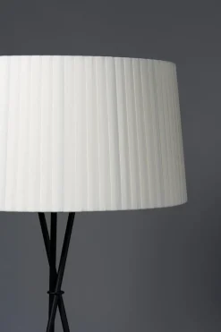 Gulvlampe - Tripode G5 Black/Natural