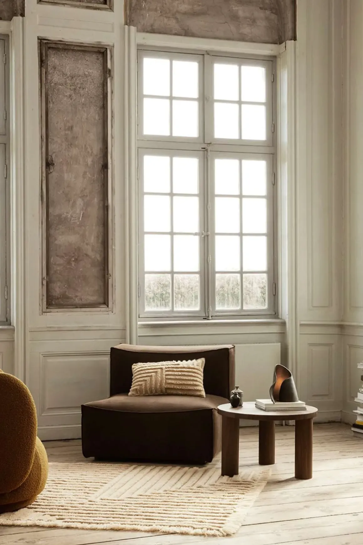 Gulvteppe - Crease 160x250cm Light Sand