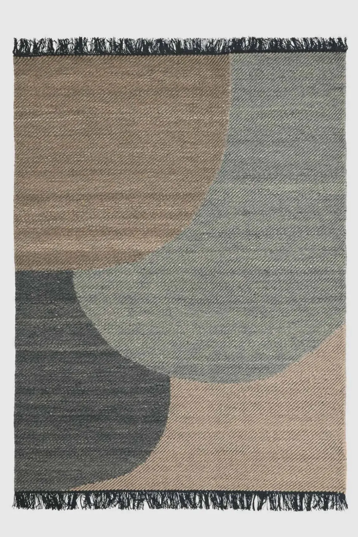 Gulvteppe - Eik Charcoal