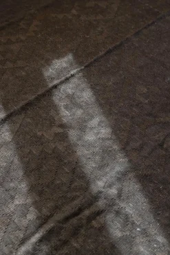 Gulvteppe - Kelim No.35 287x205cm Dark Grey/Brown/Black