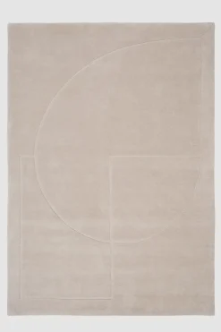 Gulvteppe - Lineal Poem Beige