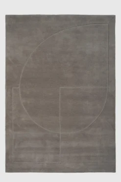 Gulvteppe - Lineal Poem Beige