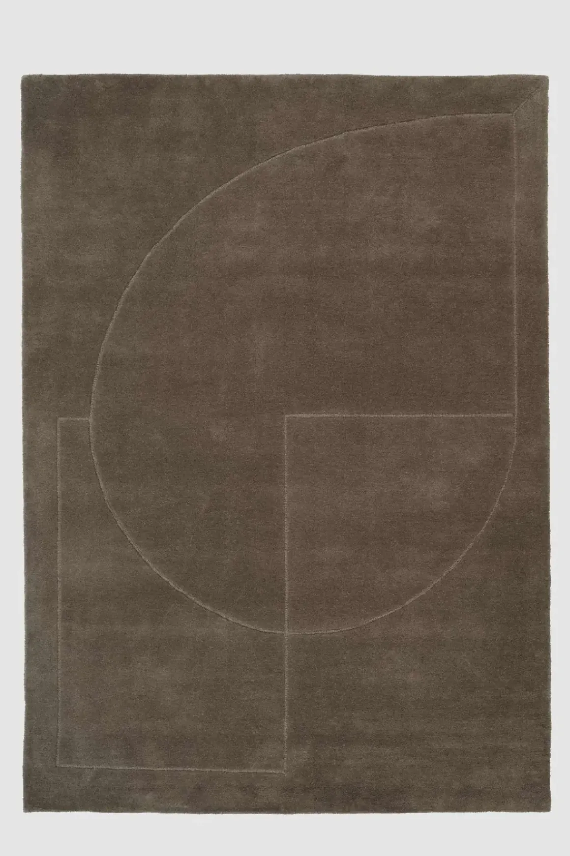 Gulvteppe - Lineal Poem Beige