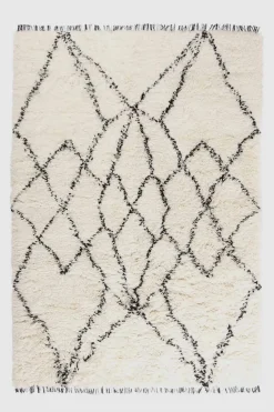 Gulvteppe - Ruffle Black