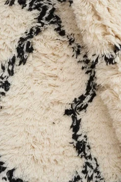 Gulvteppe - Ruffle Black