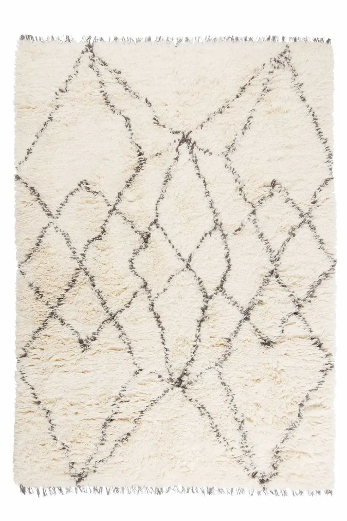 Gulvteppe - Ruffle Black