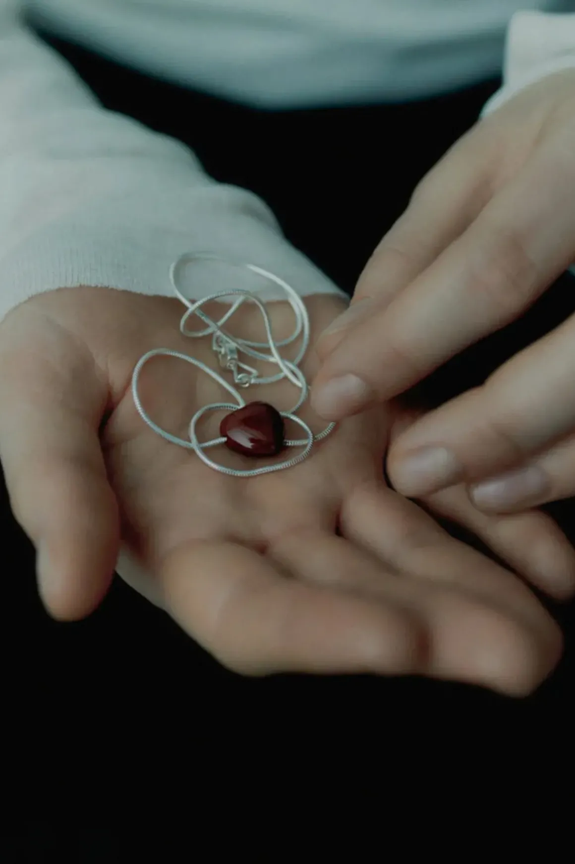 Halskjede - Affinity Heart Silver