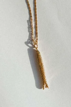 Halskjede - Hippie Fish Gold
