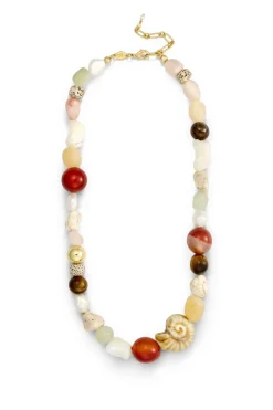 Halskjede - Seaside Caramel Cream