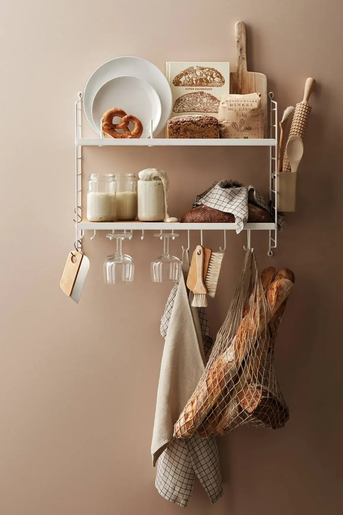 Hylle - Kitchen 58x20xh50 Hvit