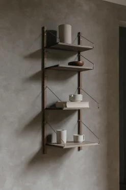 Hylle - Library Dark Oak Add-On H1852 W40