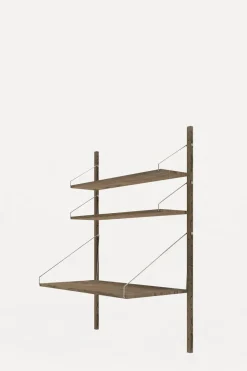 Hylle - Library Dark Oak Desk Section H1148