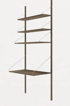 Hylle - Library Dark Oak Desk Section H1852