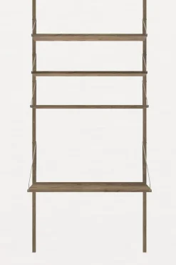 Hylle - Library Dark Oak Desk Section H1852