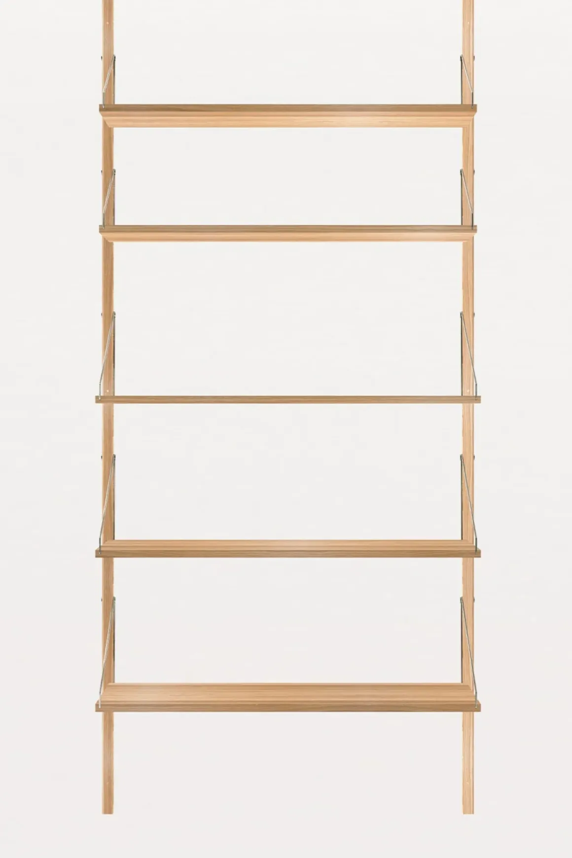 Hylle - Library Natural Oak Single Set H1852 W80