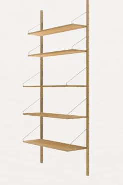 Hylle - Library Natural Oak Single Set H1852 W80