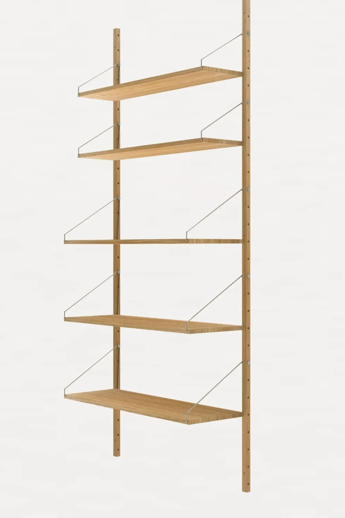 Hylle - Library Natural Oak Single Set H1852 W80