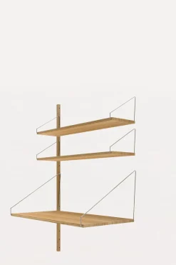 Hylle - Library Natural Oak Desk Add-on H1148