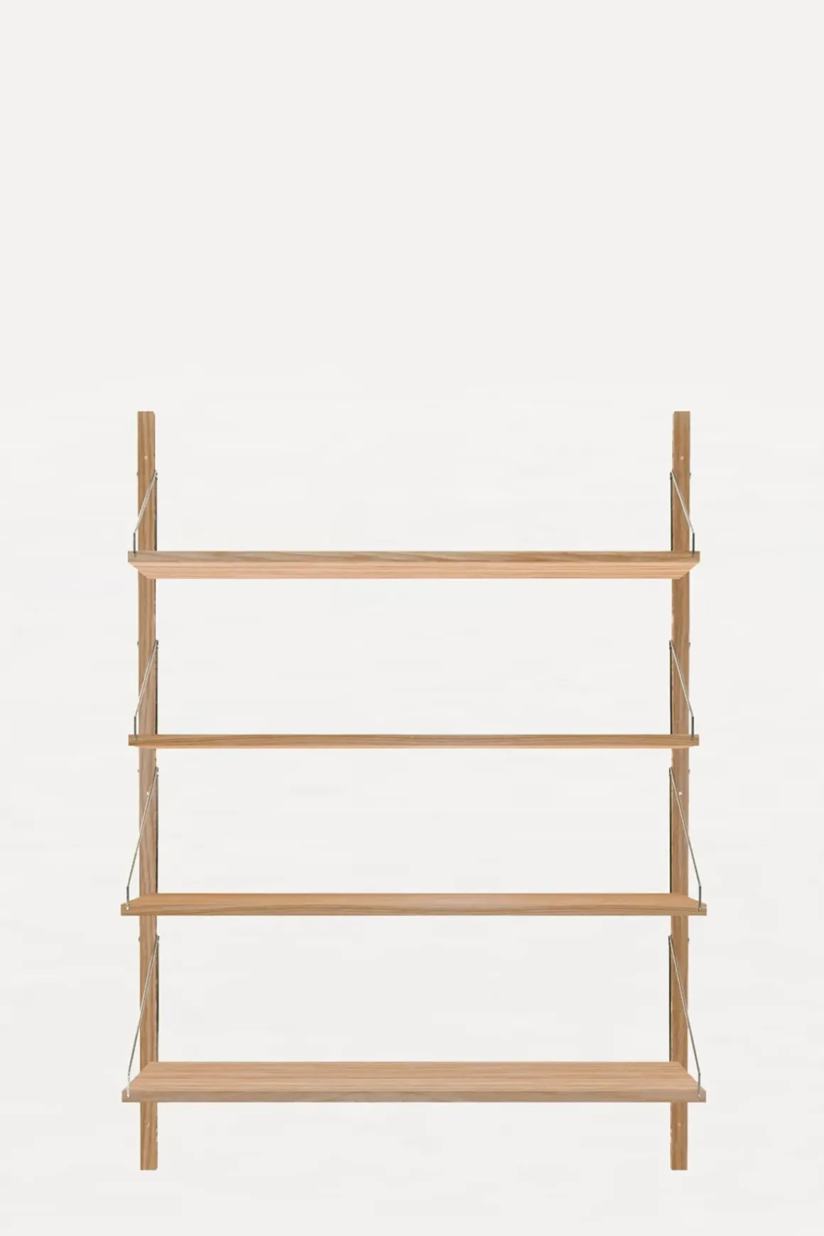 Hylle - Library Natural Oak Single set H1148 W80