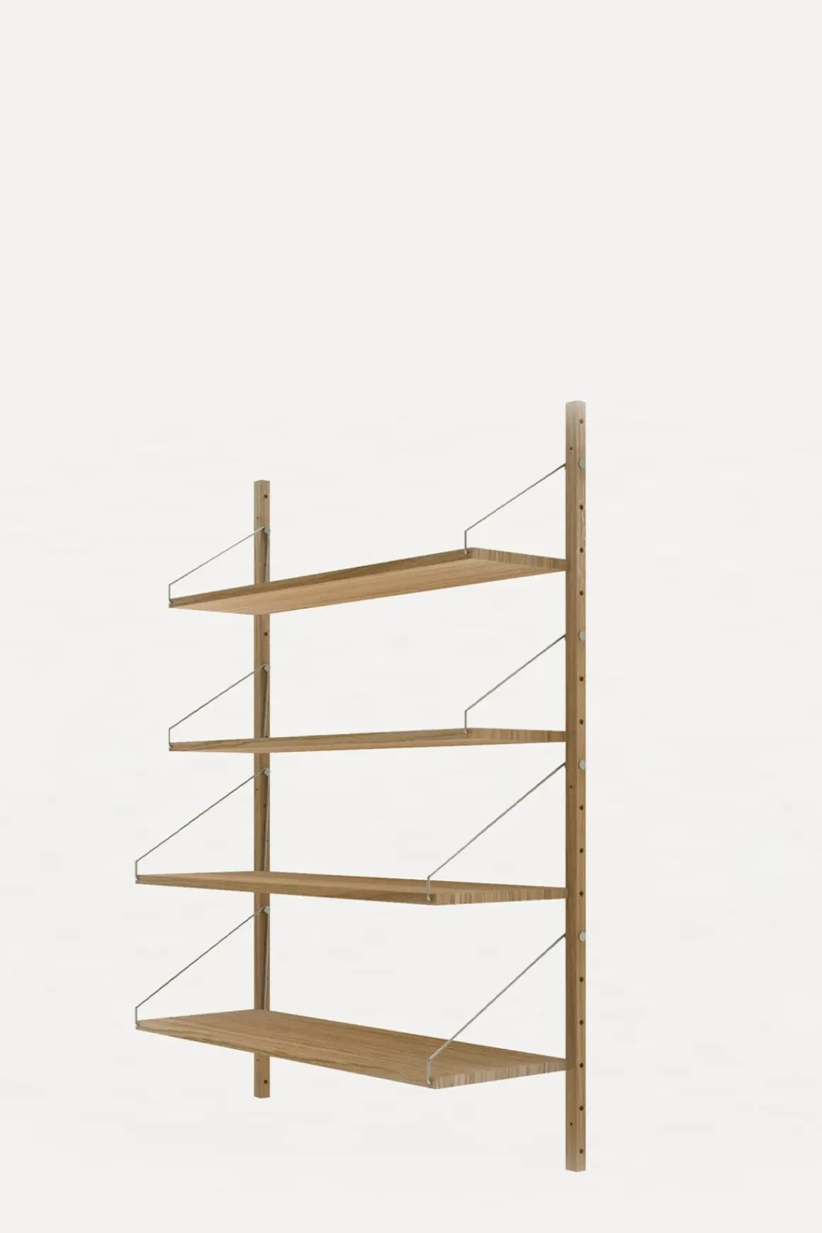 Hylle - Library Natural Oak Single set H1148 W80