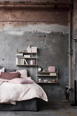 Hylle - Pocket 60x15xh50 Eik/Hvit