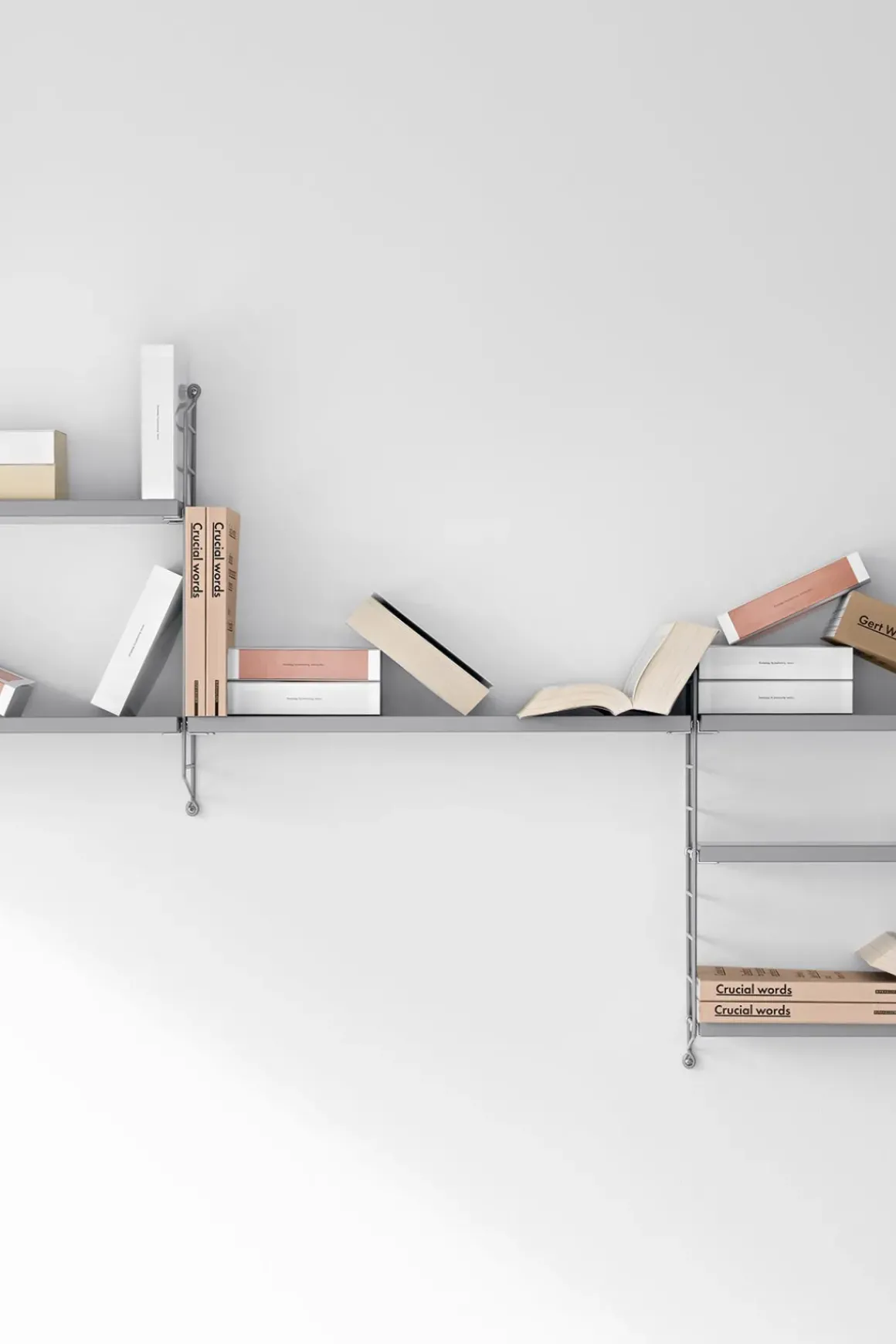 Hylle - Pocket 60x15xh50 Grå