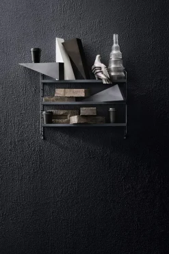 Hylle - Pocket 60x15xh50 Metall Sergelgrå