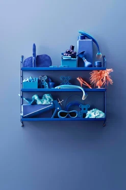 Hylle - Pocket 60x15xh50 Metall Blue