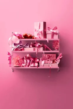 Hylle - Pocket 60x15xh50 Metall Fuchsia