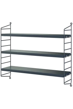 Hylle - Pocket 60x15xH50 Nybroblå