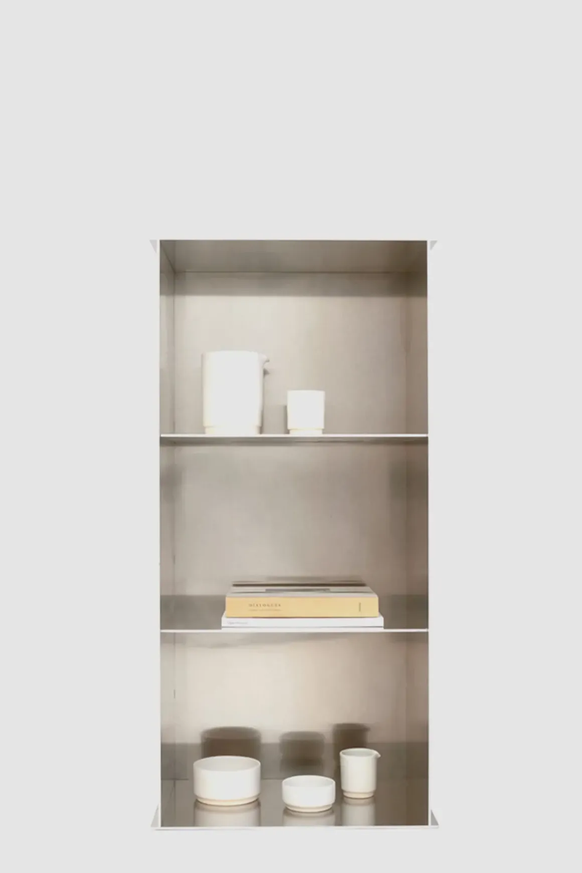 Hylle - Rivet Case H48,1cm L98,3cm Aluminium