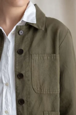 Jakke - Cotton Linen Herringbone