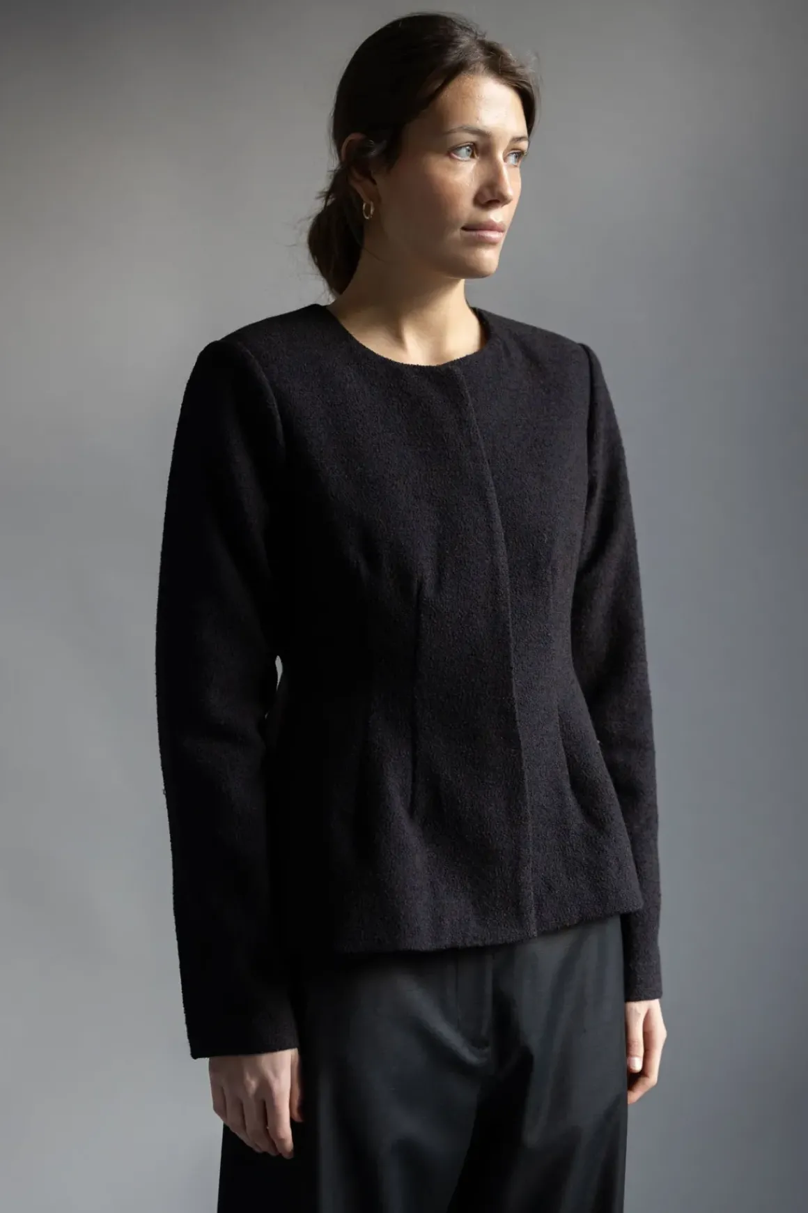 Jakke - Julienne Atelier Boucle Dark Brown