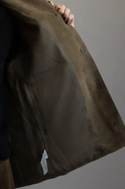 Jakke - Suede Oversized