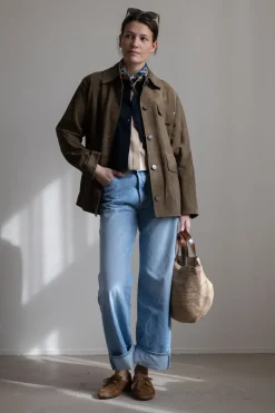 Jakke - Suede Oversized