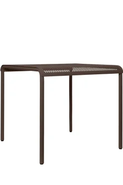 Kafébord - Dapple 80x80cm Dark Chocolate