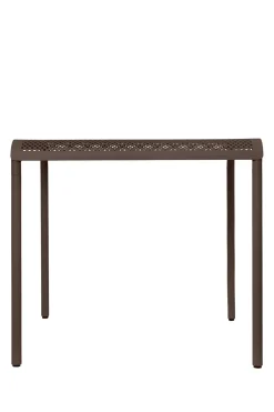 Kafébord - Dapple 80x80cm Dark Chocolate